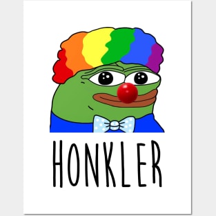 HONKLER - Supreme deity of Clown World Posters and Art